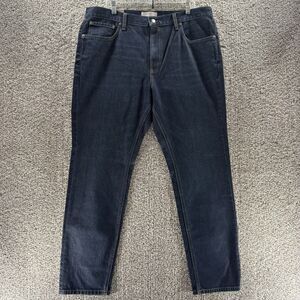 Everlane Jeans Mens 38x32 Dark Wash Denim The Organic Taper Jean New With Tags